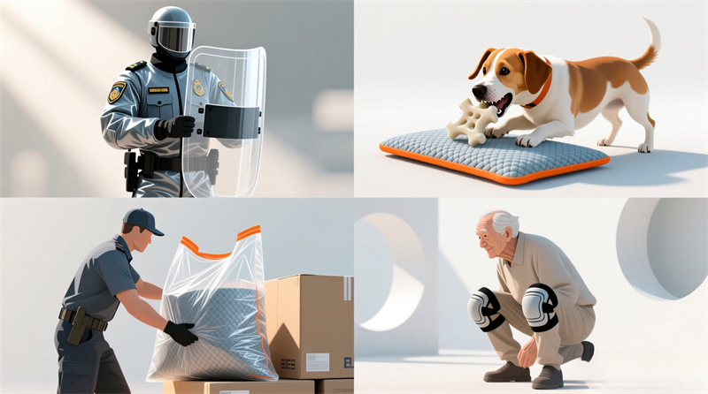 UHMWPE�ڷ��̷��뻧��װ���е�ʵ��Ӧ��